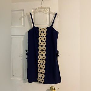 Lily Pulitzer navy dress size 0